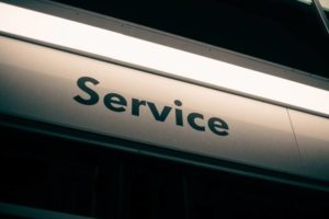 service sign